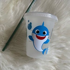 Baby shark mini cold cup